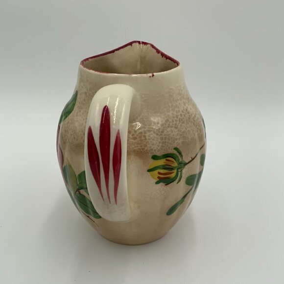 1940s Southern Potteries Blue Ridge China Hand-Painted Pitcher - Picture 4 of 7